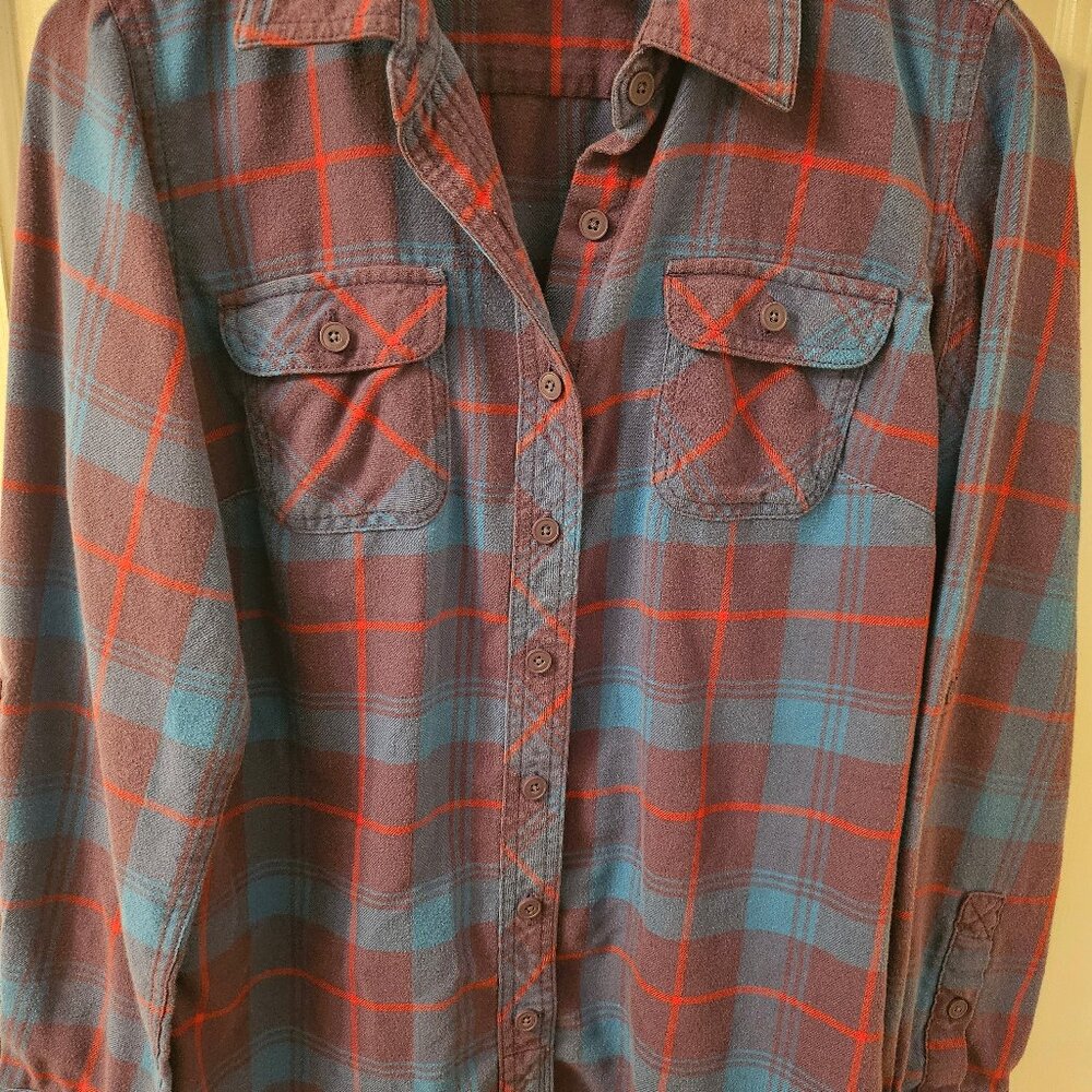 Deluth Trading Purple Plaid
